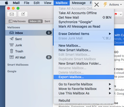 dropbox mailbox for mac